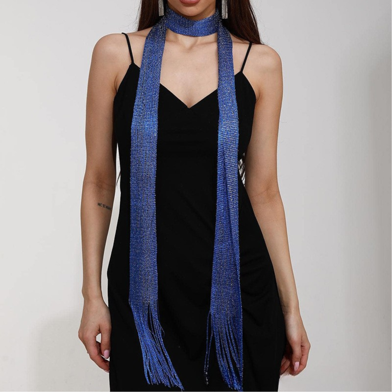 Tassel Fringe Trim - Moda discoteca protezione solare scialle di