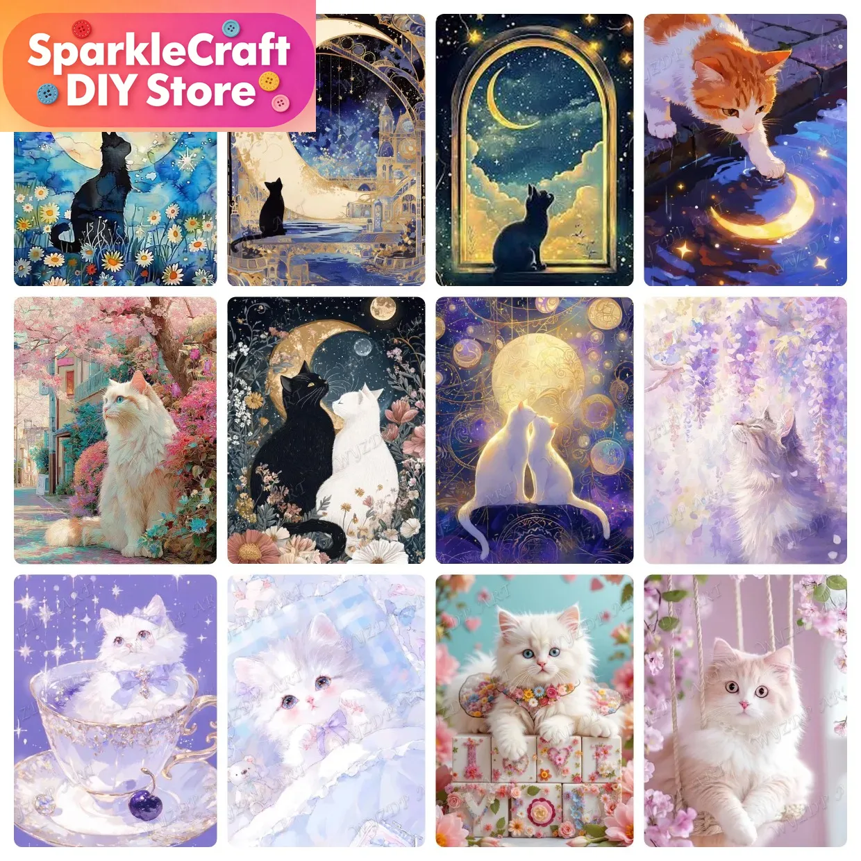 Embroidery Embellishments - Kit Pittura Diamante 5D Fai da