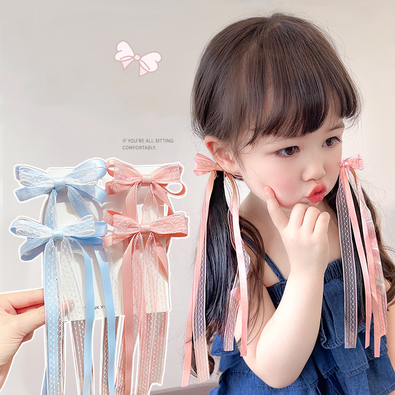 Tassel Fringe Trim - Dolci bambini Bowknot Forcine Principessa Ragazza