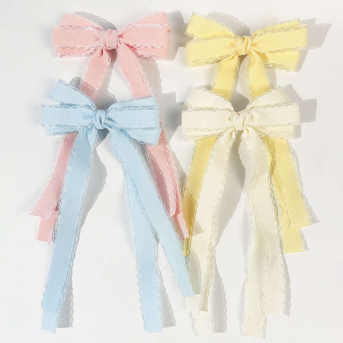 Lace Ribbon Trim - Set di 20 fermagli per capelli