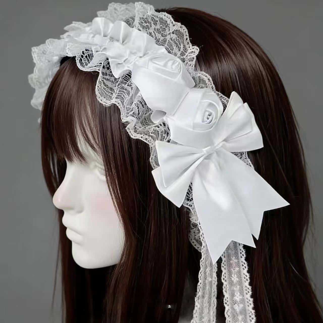 Tassel Fringe Trim - Fasce per capelli in pizzo Gothic
