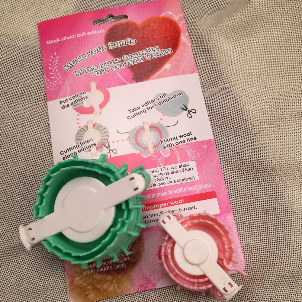 Pom Pom Maker Tool - Spedizione gratuita pompon Maker sweet heart