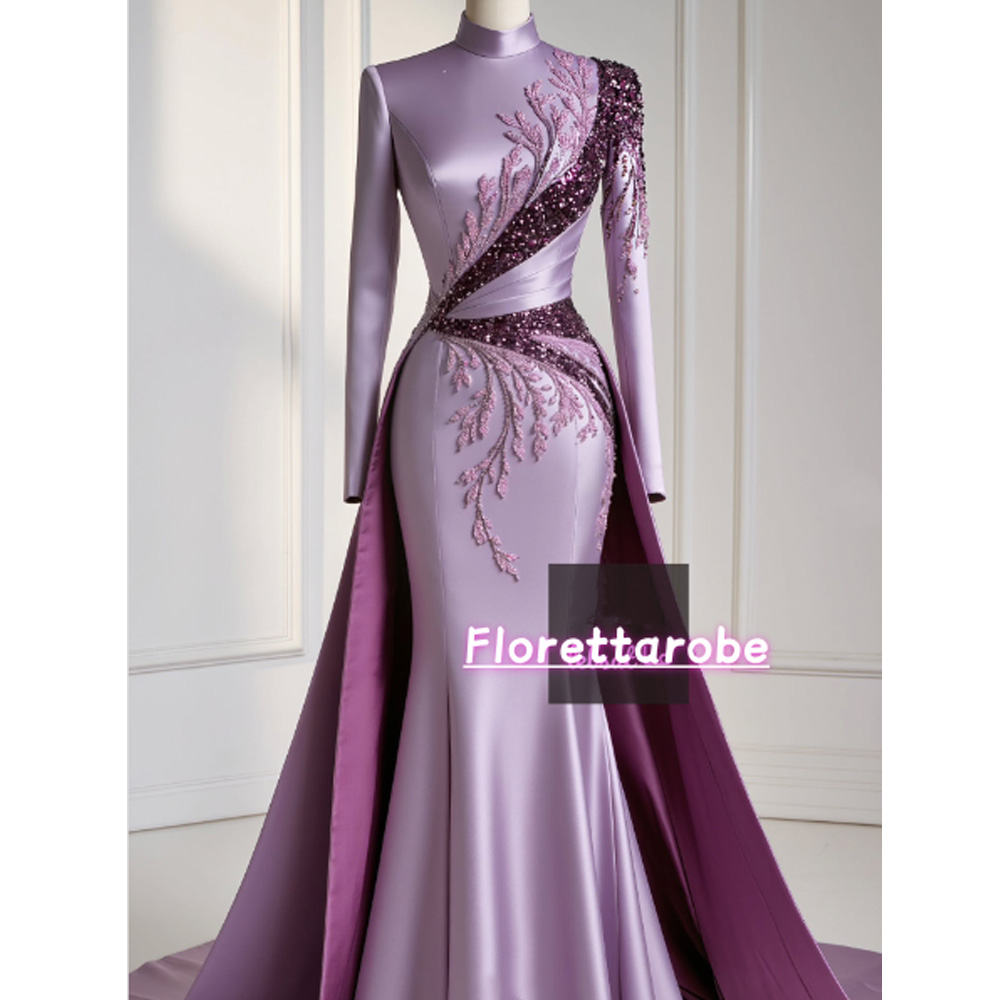 Applique Patch Flower - Florettarobe Squisito abito longuette lungo con