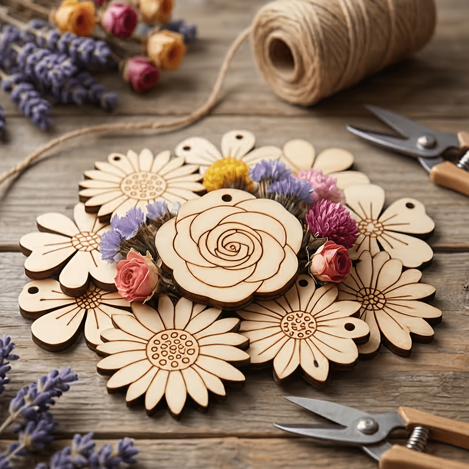 Easter Craft Embellishment Set - Set da 50 Pezzi di Fette