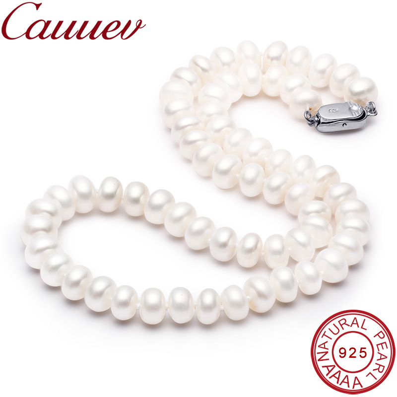 Pearl Trim Chain - Cauuev incredibile prezzo AAAA collana di