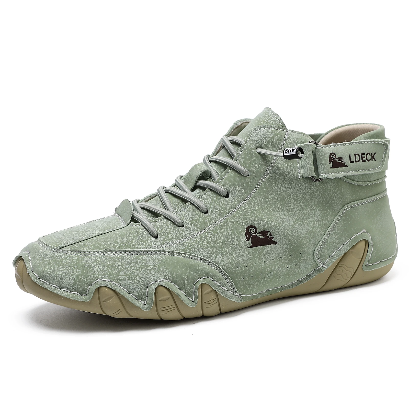 Guipure Lace Panel - Scarpe da Uomo in Vera Pelle,