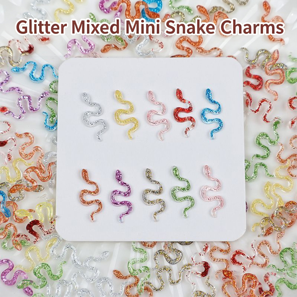 Embellishment Glue Craft - Mini Ciondoli in Resina a Forma