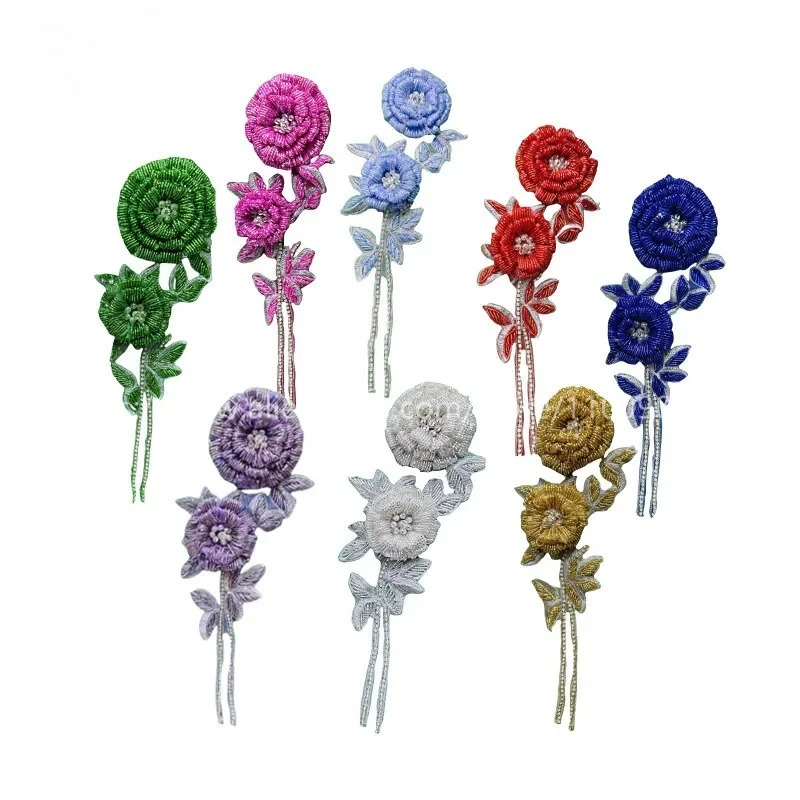 Applique Patch Flower - NUOVI fiori al seno rosa con