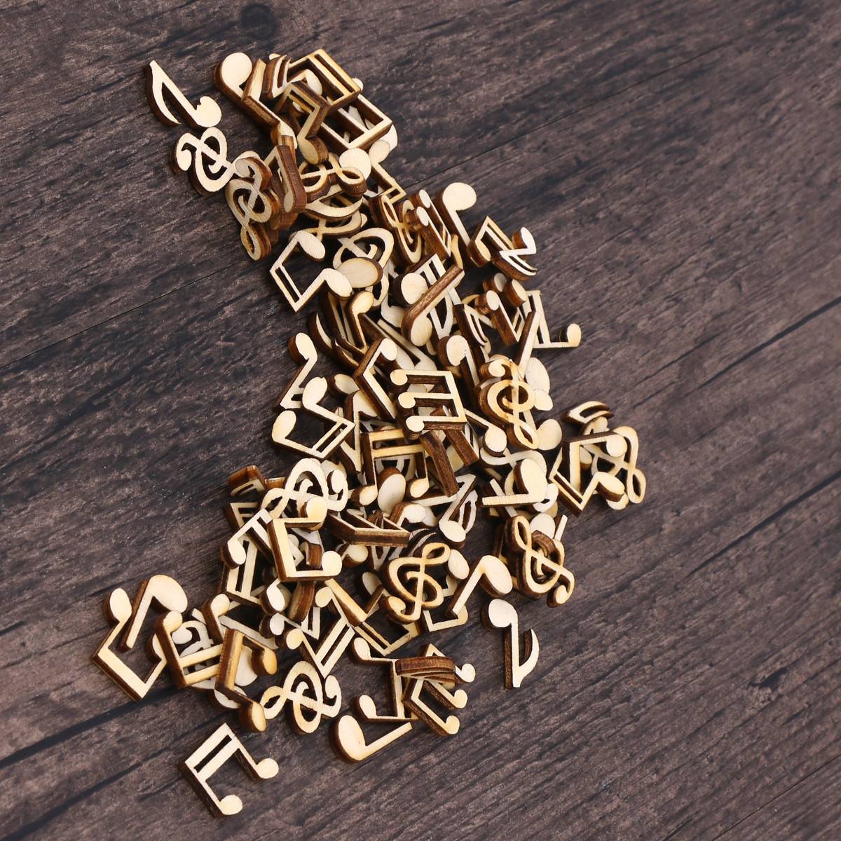 Christmas Craft Embellishment - 100 Pezzi di Note Musicali in