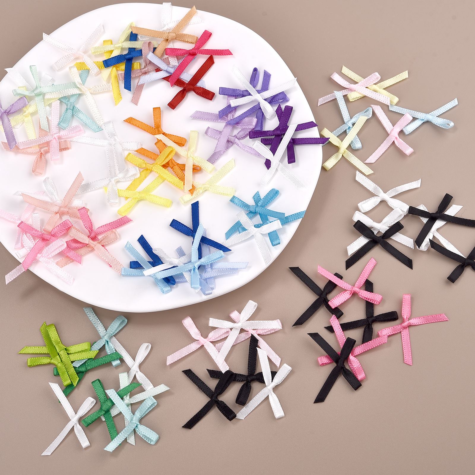 Christmas Craft Embellishment - 100 pz 3mm Nastri Mini Nastri