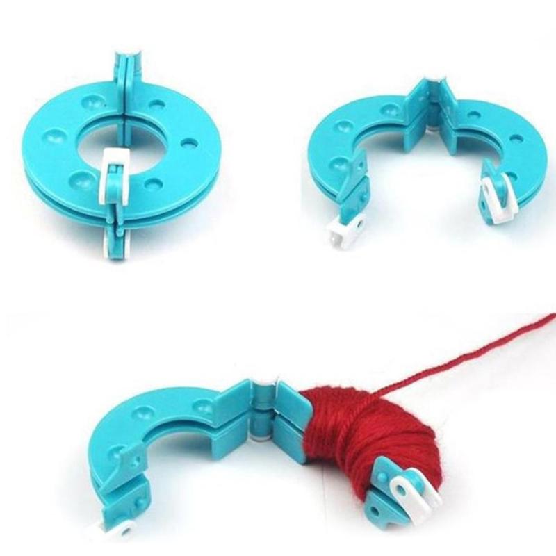 Pom Pom Maker Tool - Set di 8 Pezzi per Realizzare