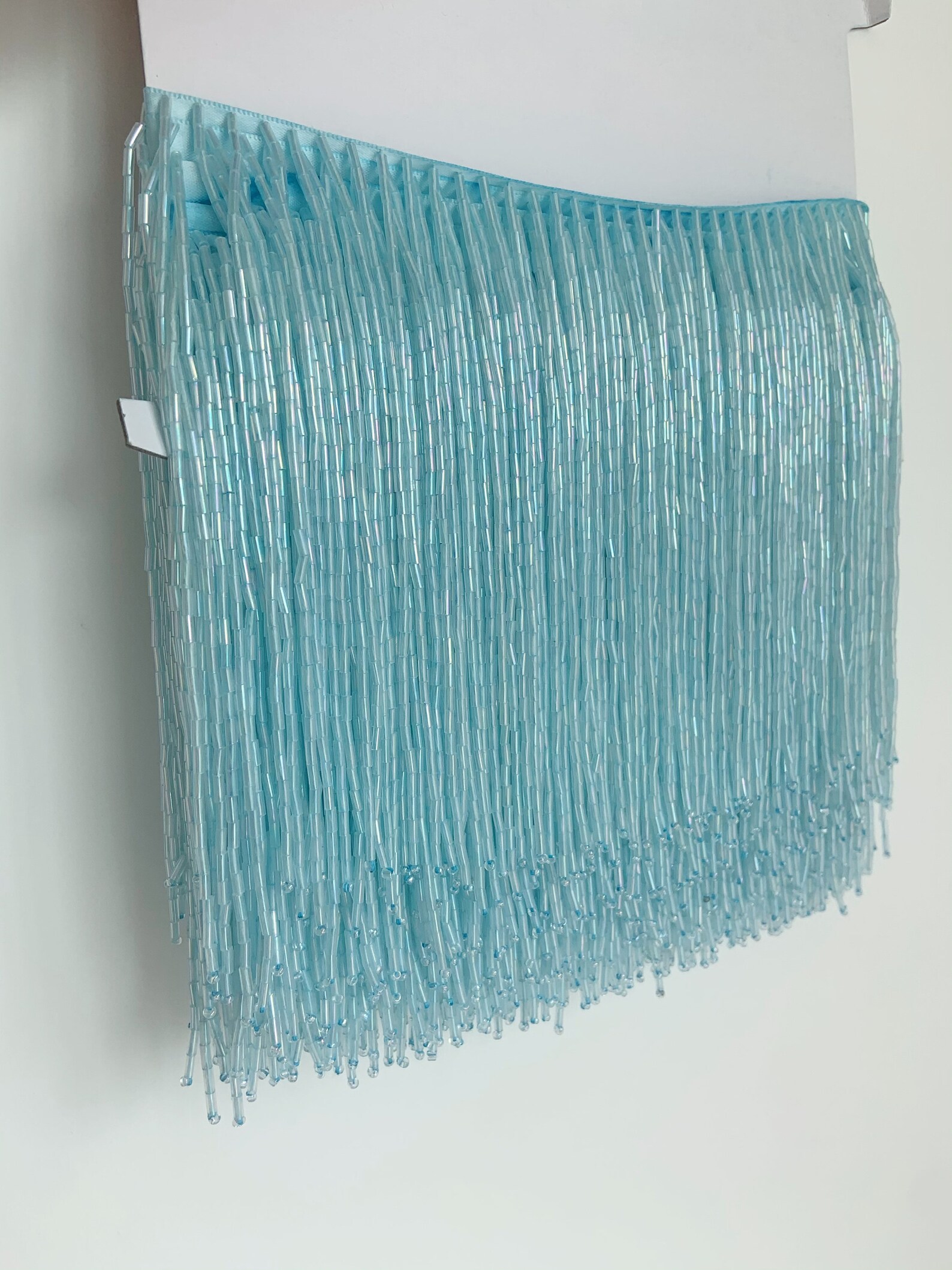 Beaded Trim Fringe - 1 Yard con frange di perline