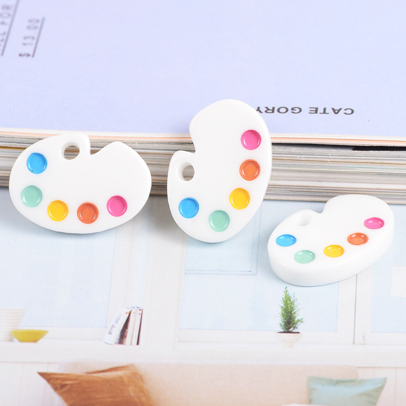 Christmas Craft Embellishment - 10 Pezzi Charm in Resina Kawaii