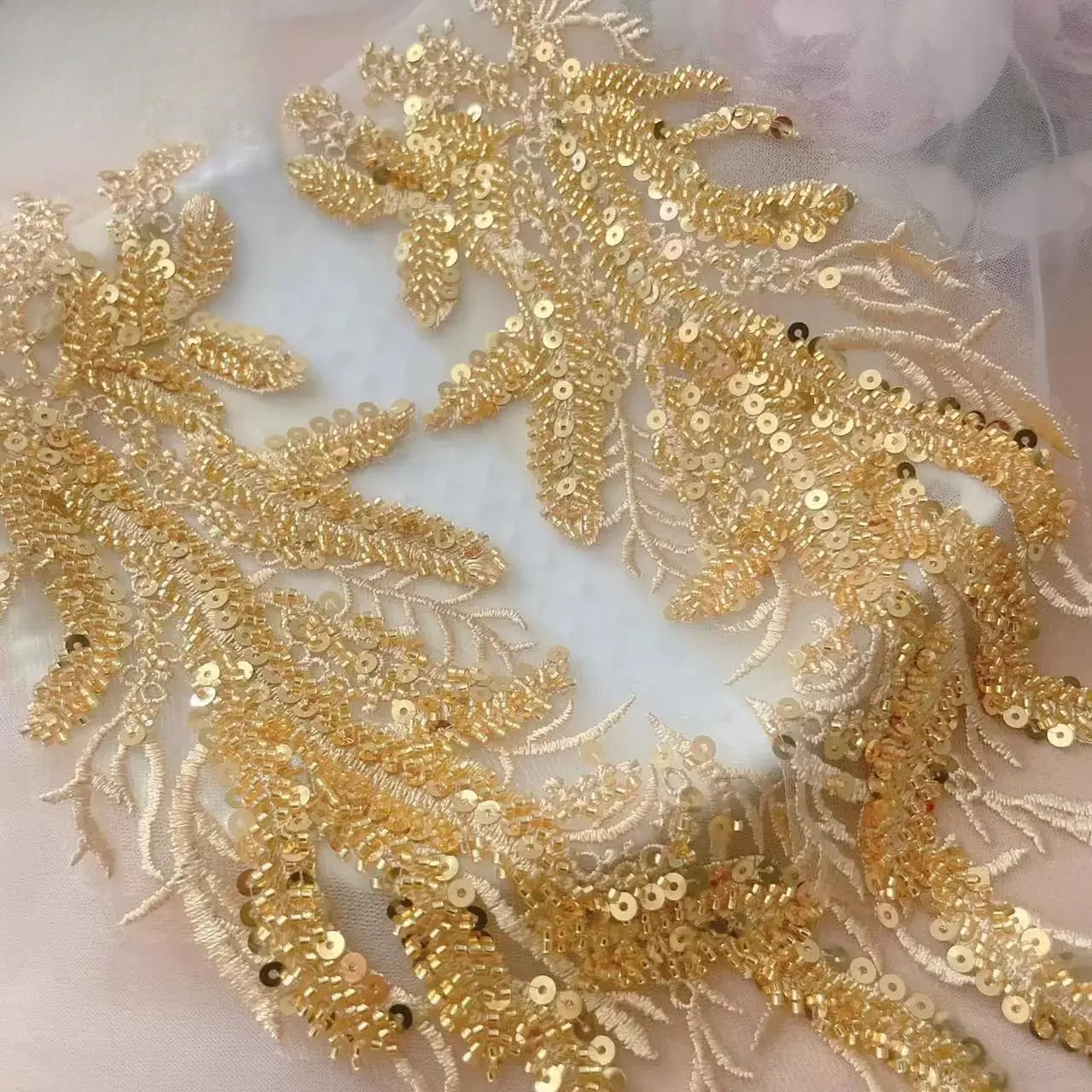 Paillettes con perline Decalco - Applique Patch Flower recensione e prezzo