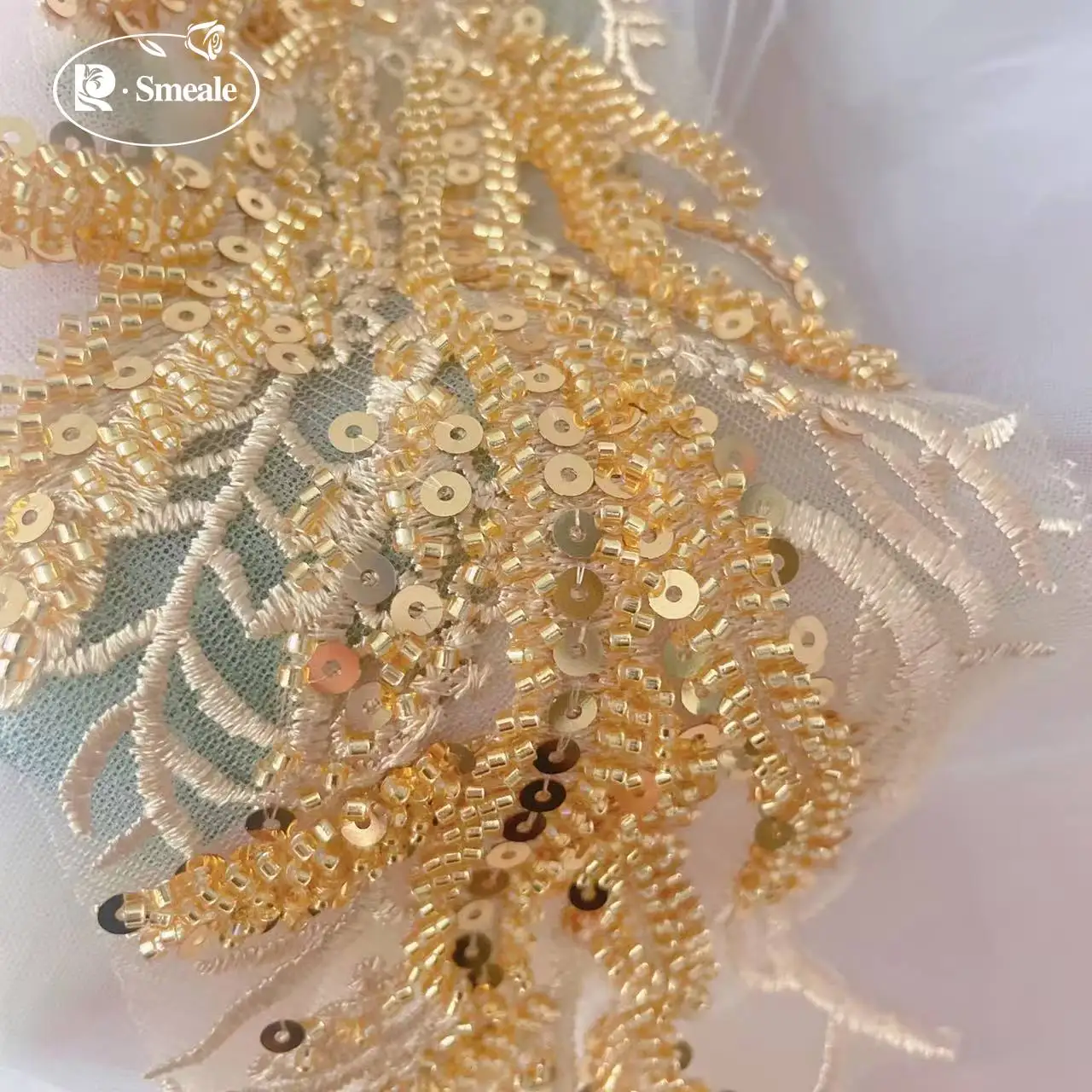 Paillettes con perline Decalco - Applique Patch Flower recensione e prezzo