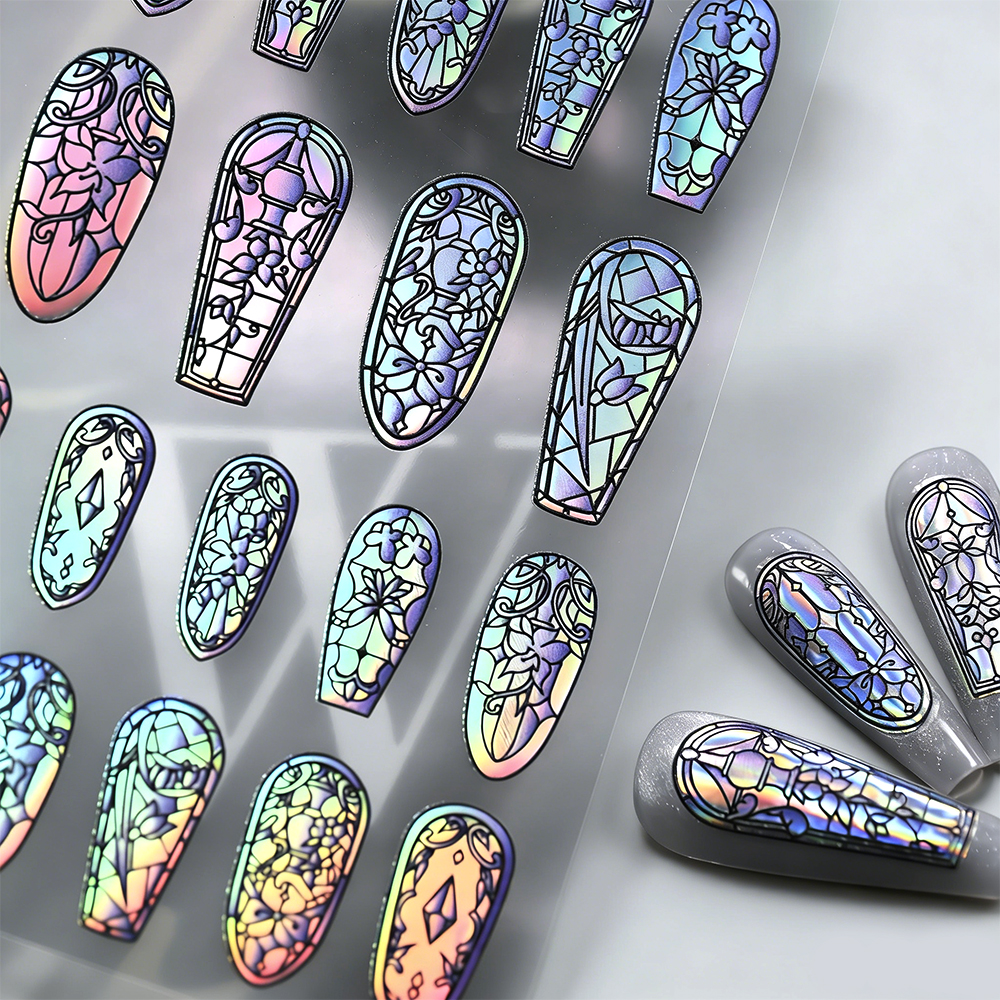 Adesivi per Unghie 5D con Fram - Glitter Vinyl Roll recensione e prezzo