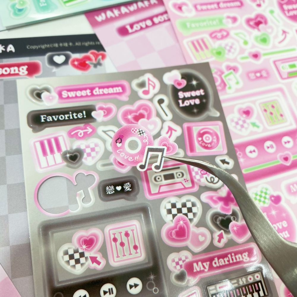 SCRAPBOOK Musica ADESIVO Decor - Glitter Vinyl Roll recensione e prezzo