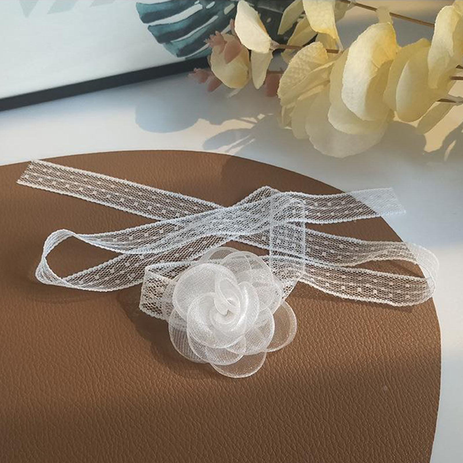 Fascia per capelli con nastro  - Lace Ribbon Trim recensione e prezzo
