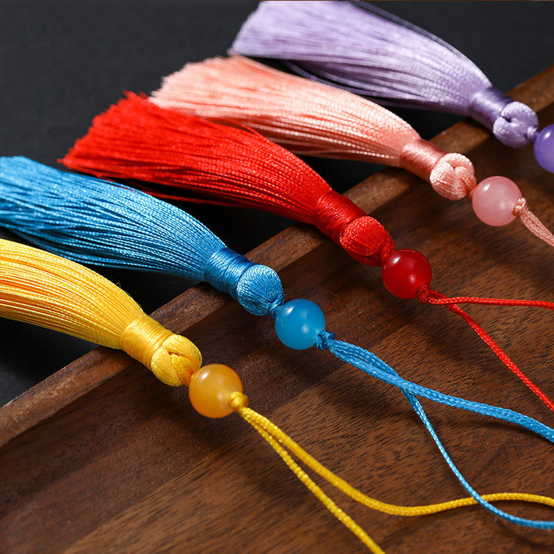 10/5 pezzi nappa di seta polie - Beaded Trim Fringe recensione e prezzo