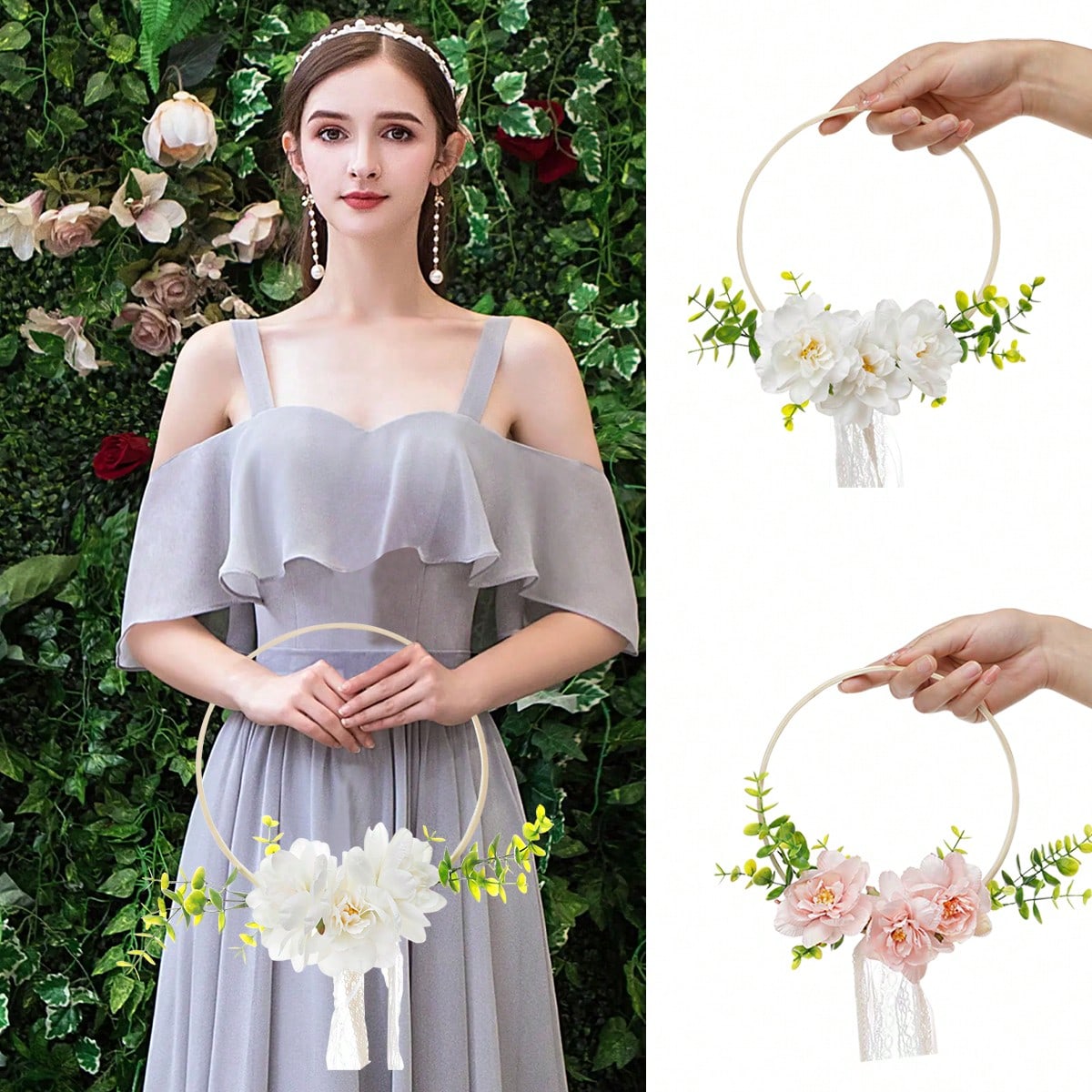 Ghirlanda di fiori rotonda in  - Tassel Fringe Trim recensione e prezzo