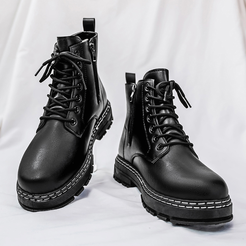 Stivali da moto da uomo in pel - Guipure Lace Panel recensione e prezzo