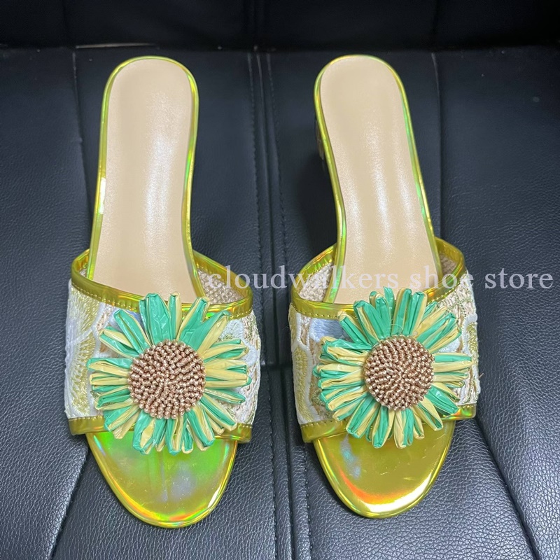 Ciabatta Estiva con Ricamo Iri - Embroidery Embellishments recensione e prezzo