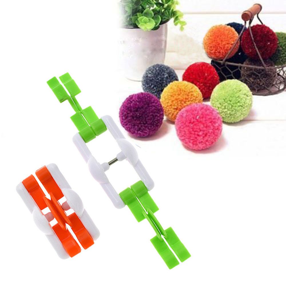 2 pz/lotto moda ago artigianal - Pom Pom Maker Tool recensione e prezzo