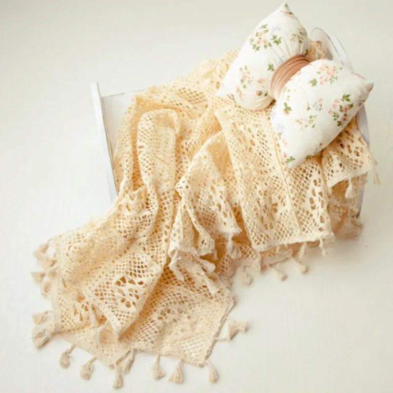 Puntelli per fotografia neonat - Tassel Fringe Trim recensione e prezzo
