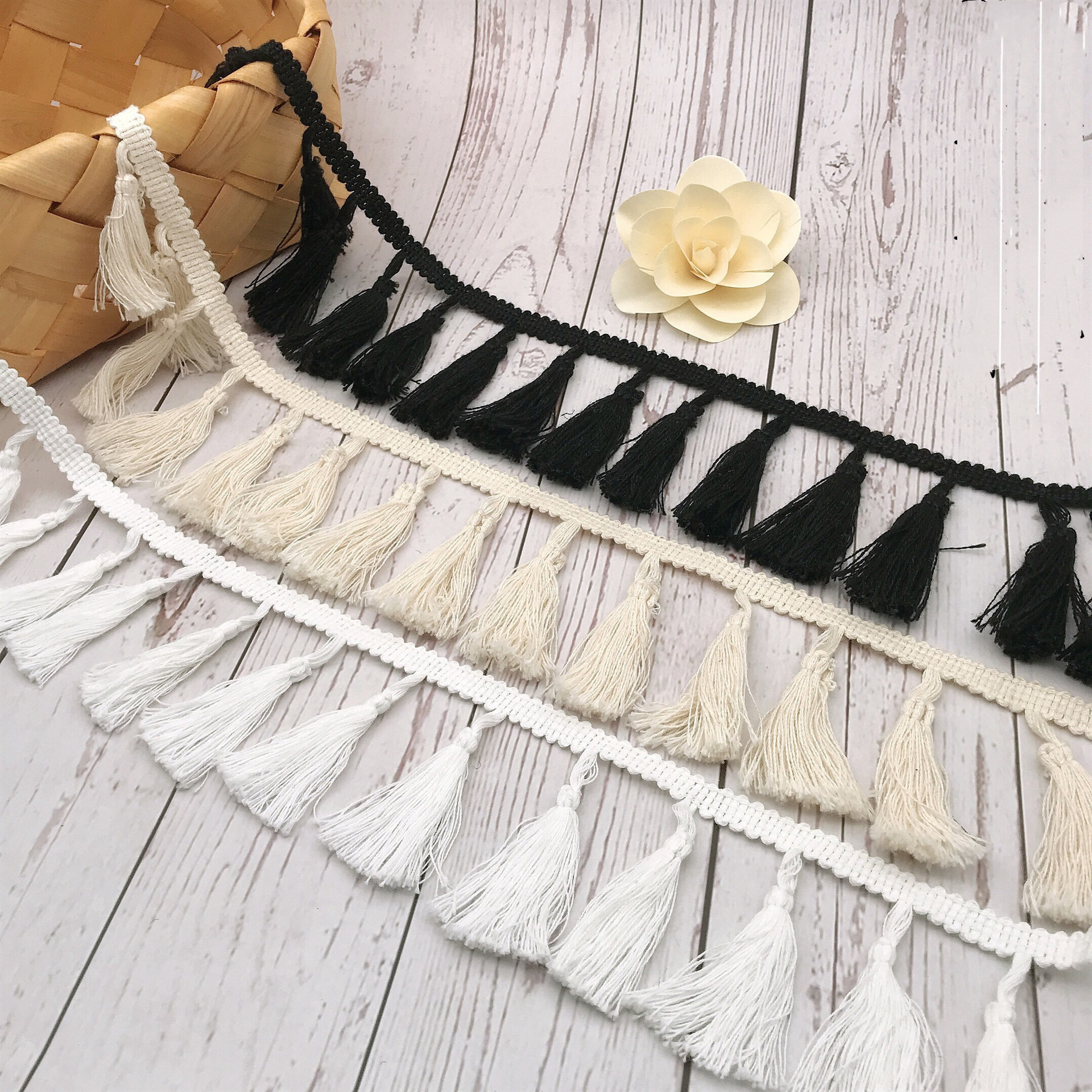 3Yards/Lot tessuti di cotone n - Lace Ribbon Trim recensione e prezzo