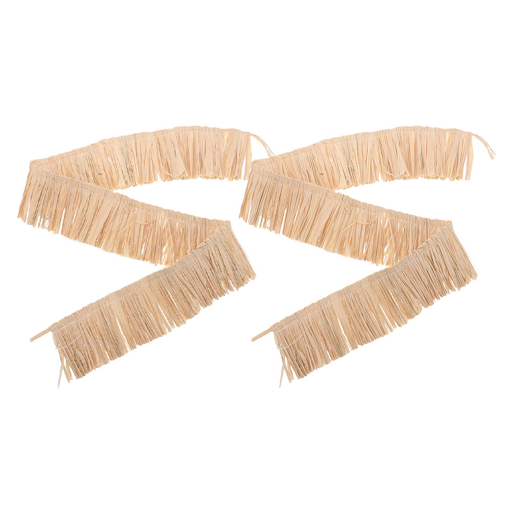 2 Pezzi Frange in Rafia Intrec - Tassel Fringe Trim recensione e prezzo