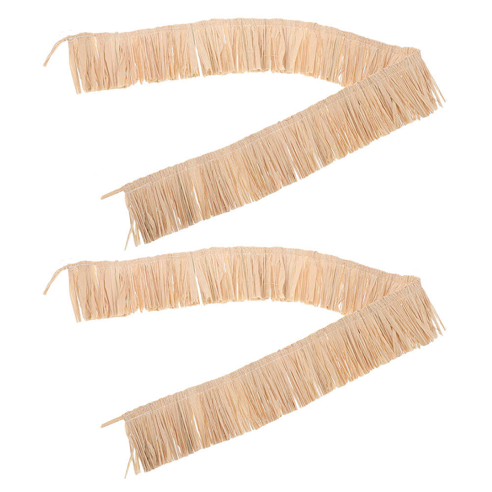 2 Pezzi Frange in Rafia Intrec - Tassel Fringe Trim recensione e prezzo