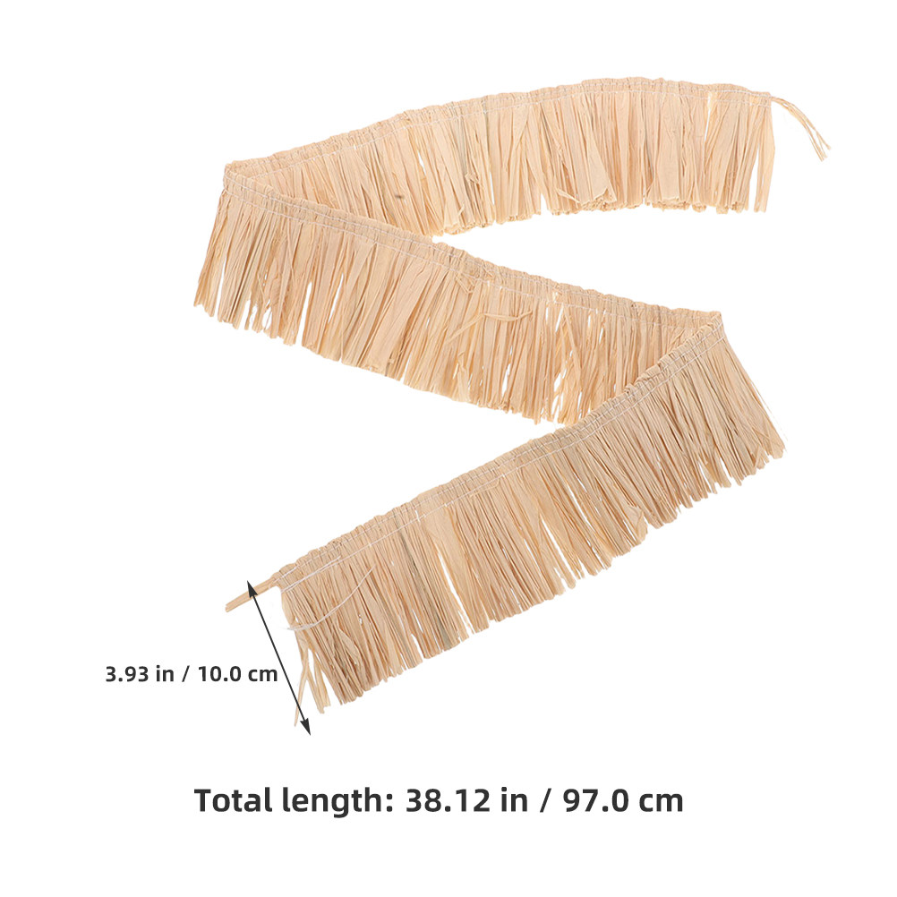 2 Pezzi Frange in Rafia Intrec - Tassel Fringe Trim recensione e prezzo