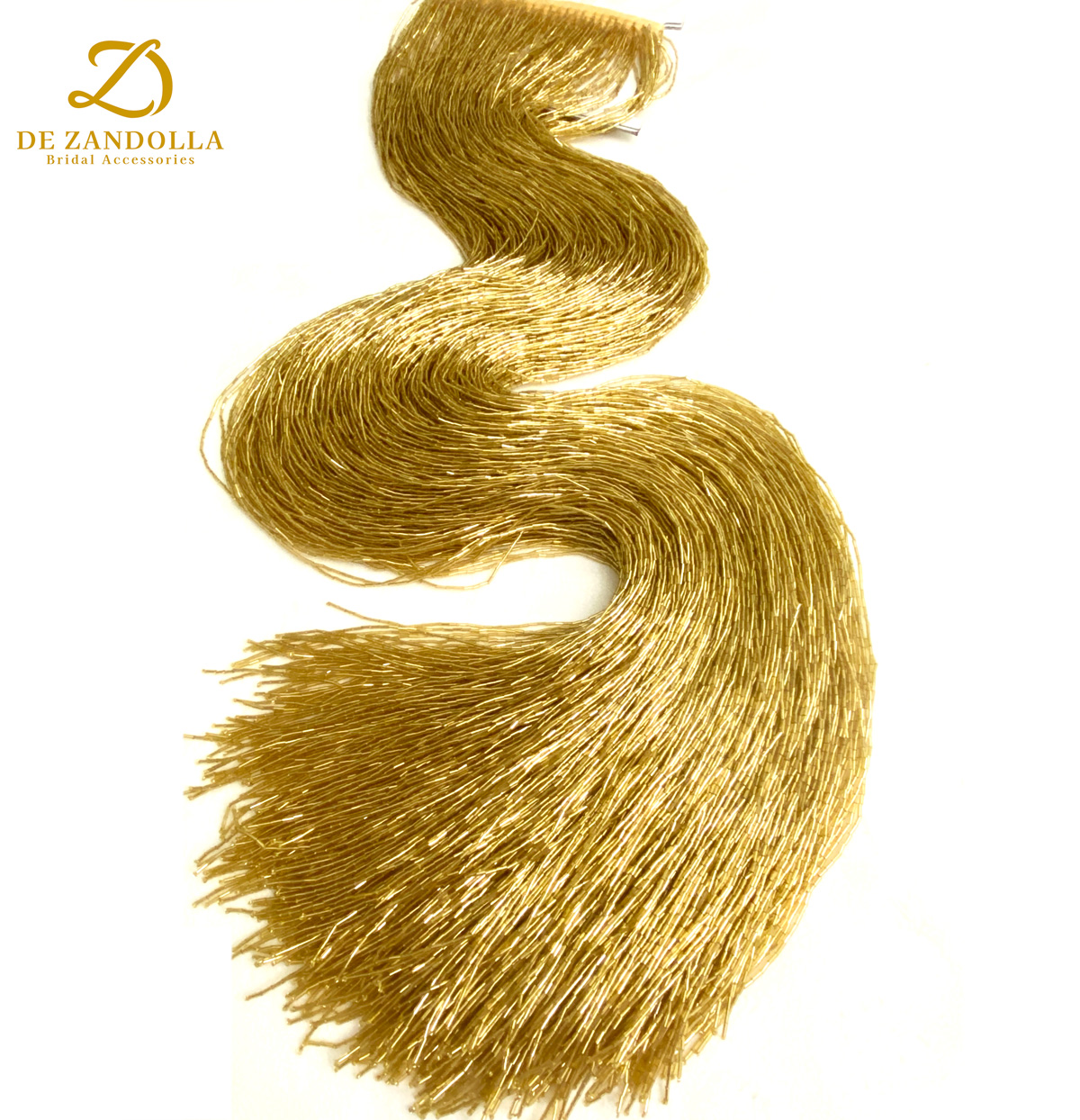 100 cm di lunghezza oro rosso  - Beaded Trim Fringe recensione e prezzo