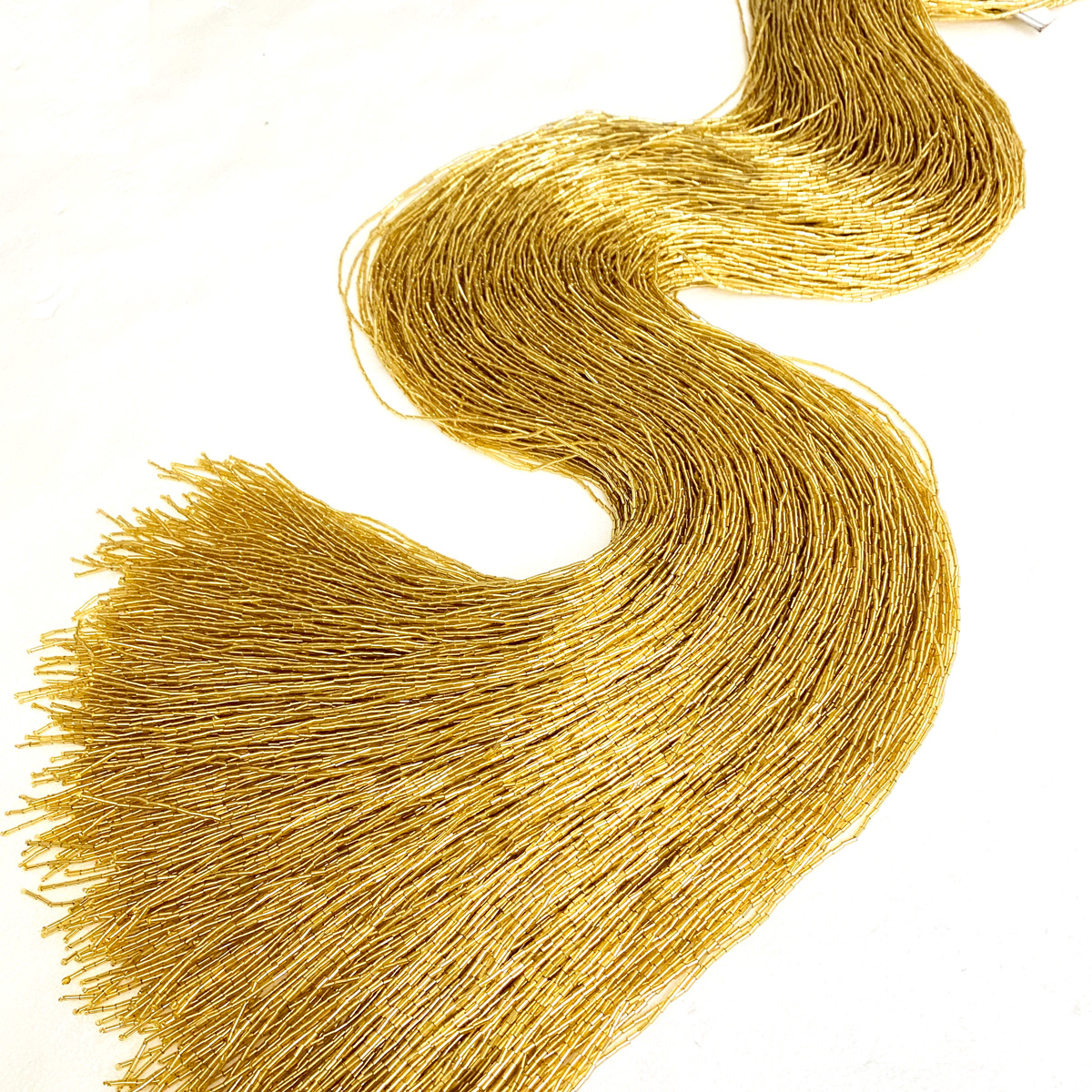 100 cm di lunghezza oro rosso  - Beaded Trim Fringe recensione e prezzo
