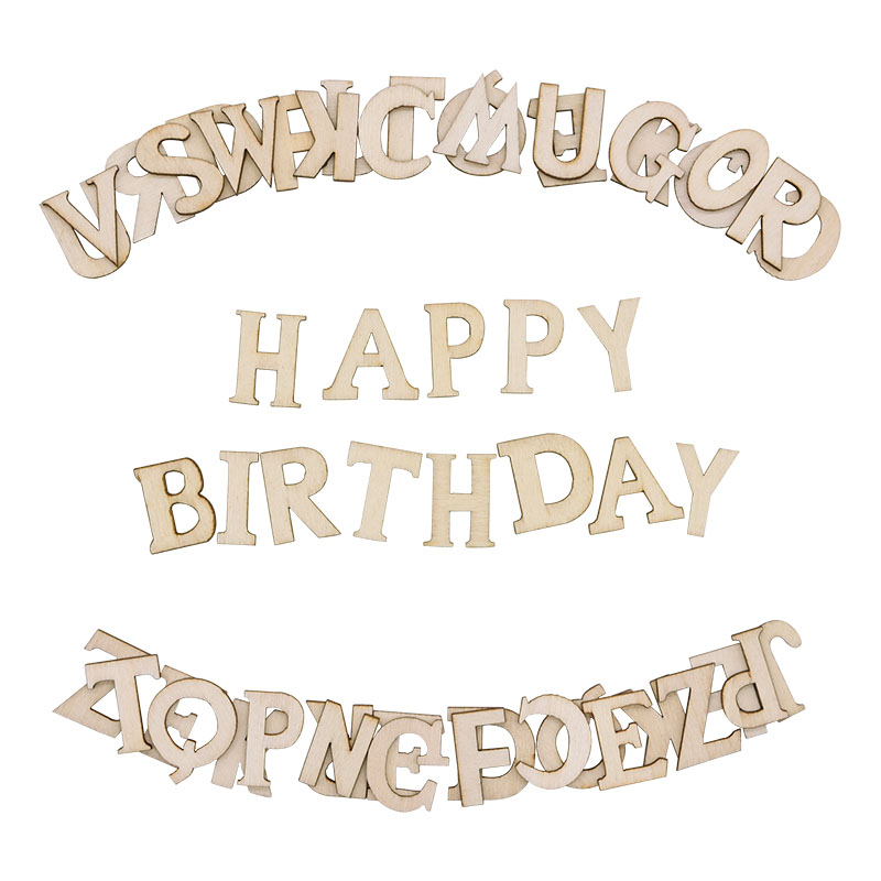 100 pz lettere alfabeto in leg - Embellish Craft recensione e prezzo