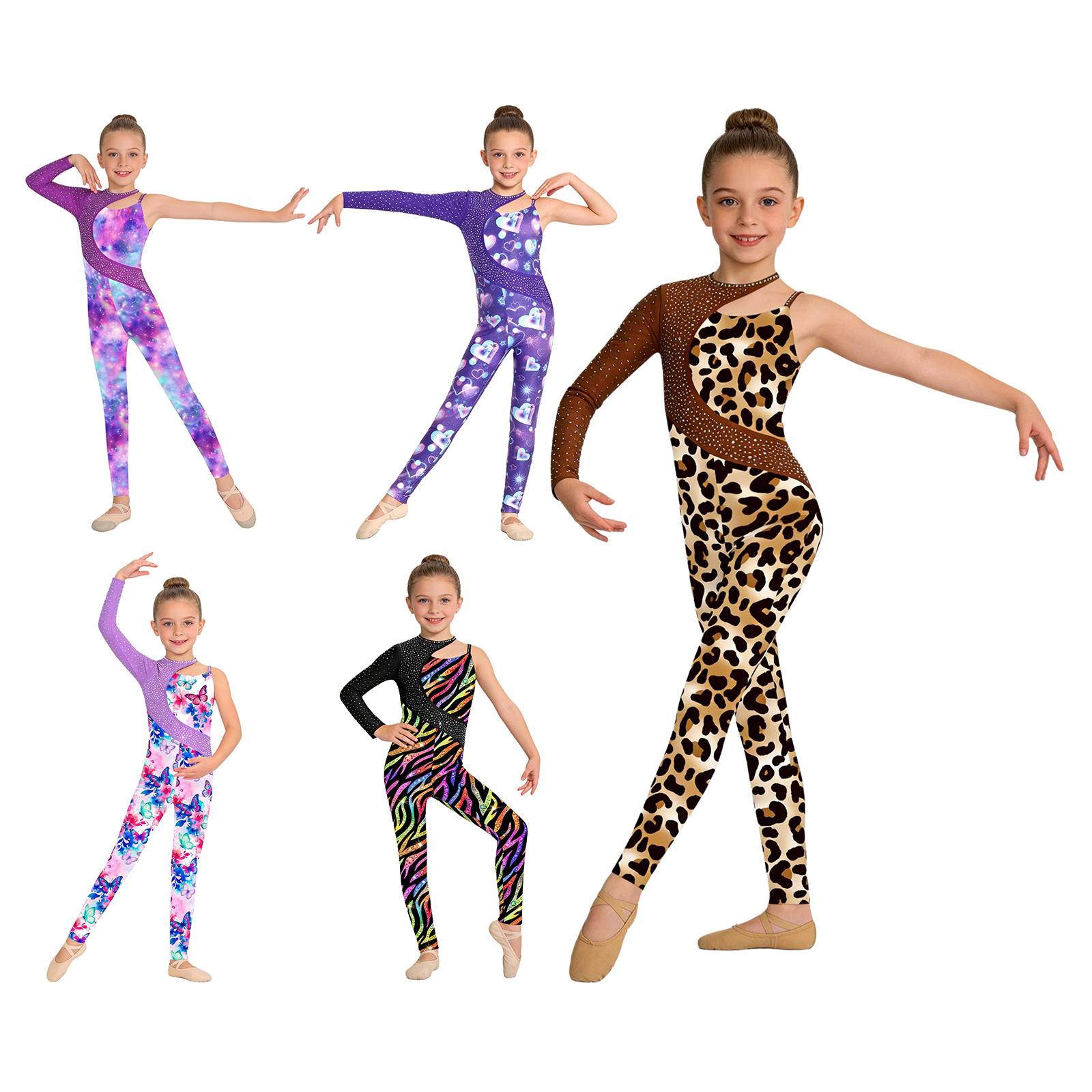 Body da Ginnastica Artistica p - Rhinestone Banding Trim recensione e prezzo