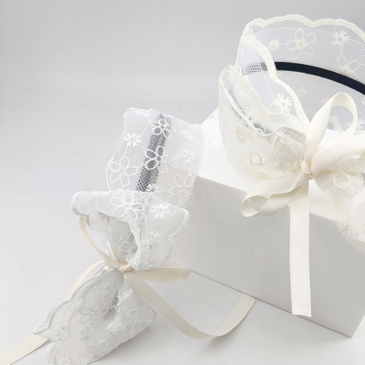 Nuova fascia per capelli in pi - Lace Ribbon Trim recensione e prezzo