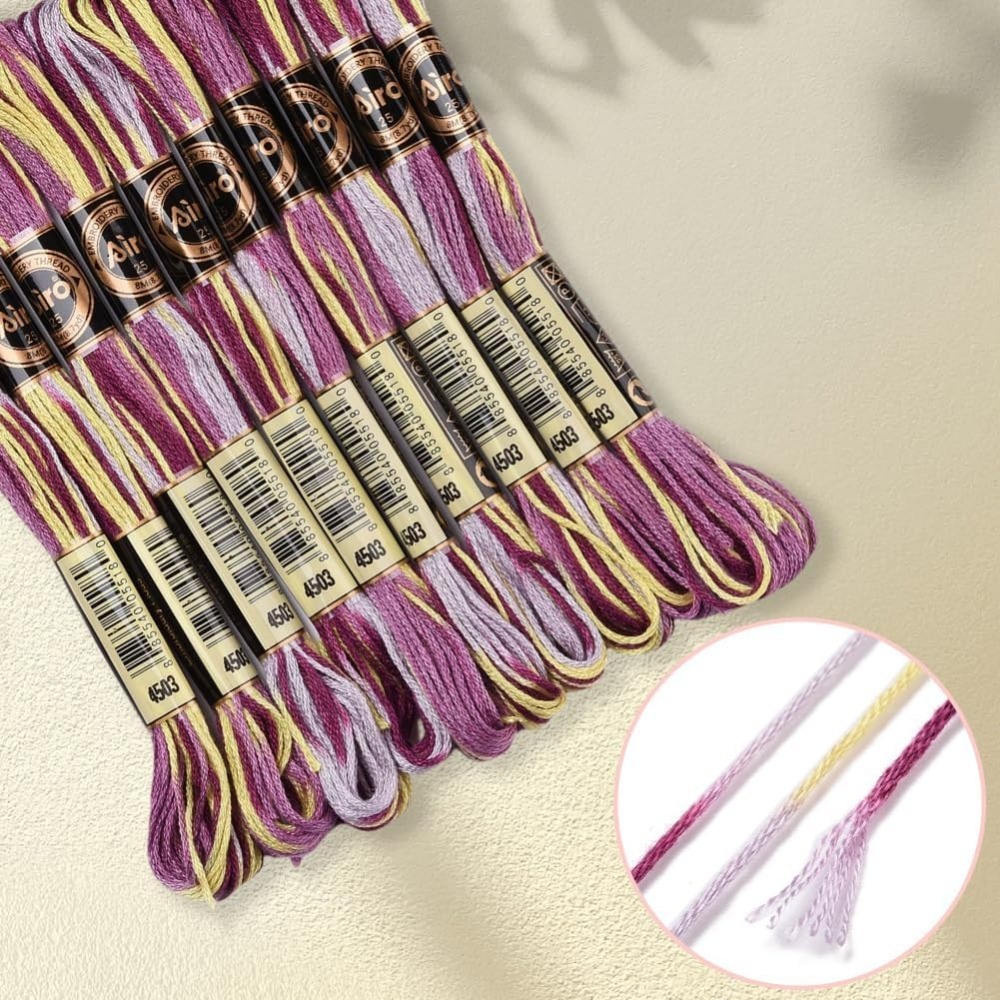 6 fili viola filo da ricamo va - Embroidery Embellishments recensione e prezzo