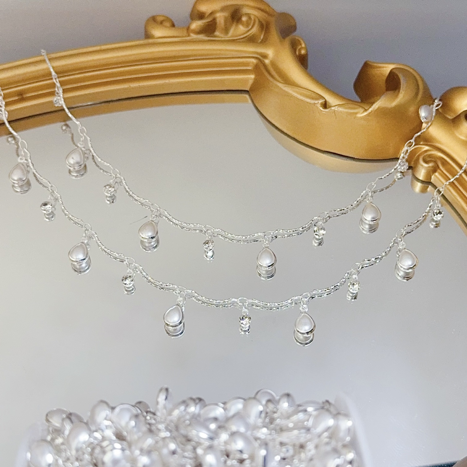 0.5/1/2M Squisito ciondolo bas - Pearl Trim Chain recensione e prezzo