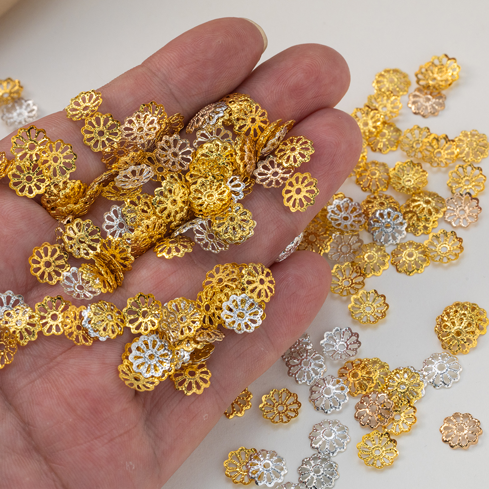 200 pz 7/9mm Filigrana Fiore S - Embellishment Crafts recensione e prezzo