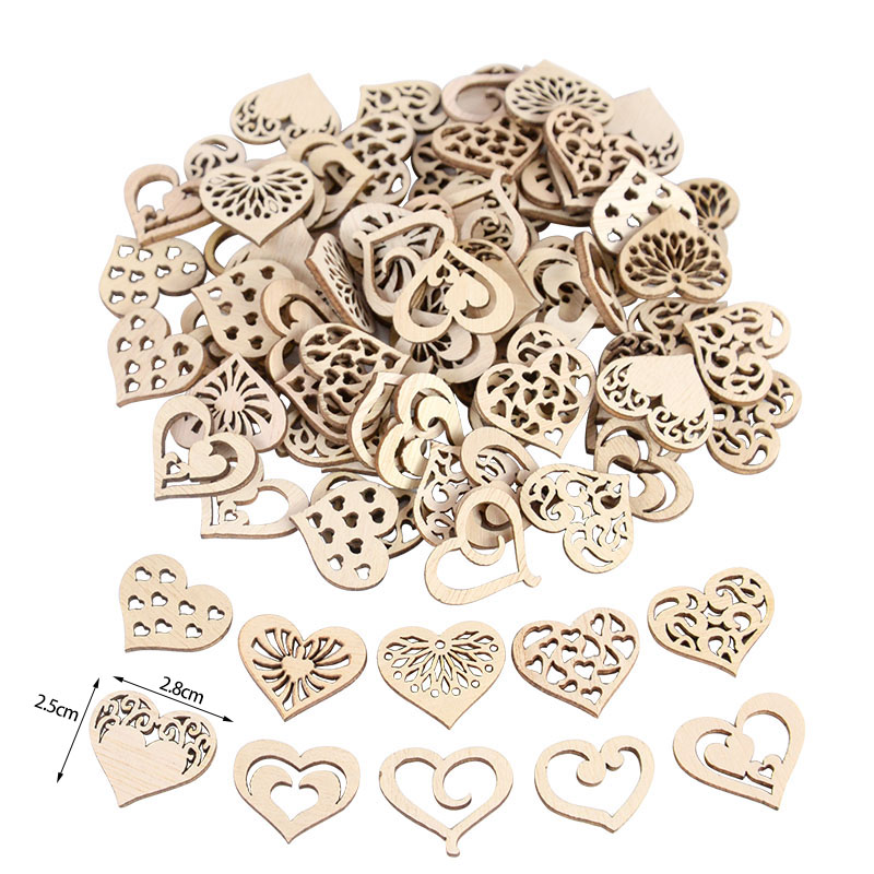 50/100 pz Modello di Cuore Sca - Embellish Craft recensione e prezzo