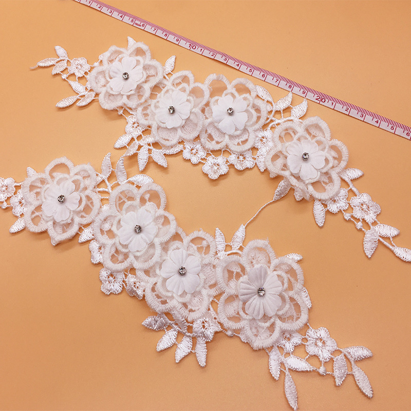 2 paia/lotto maglia alla moda  - Applique Patch Flower recensione e prezzo