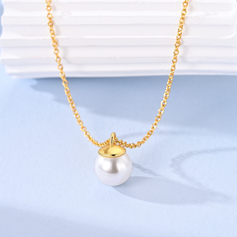 Collana originale in argento s - Pearl Trim Chain recensione e prezzo