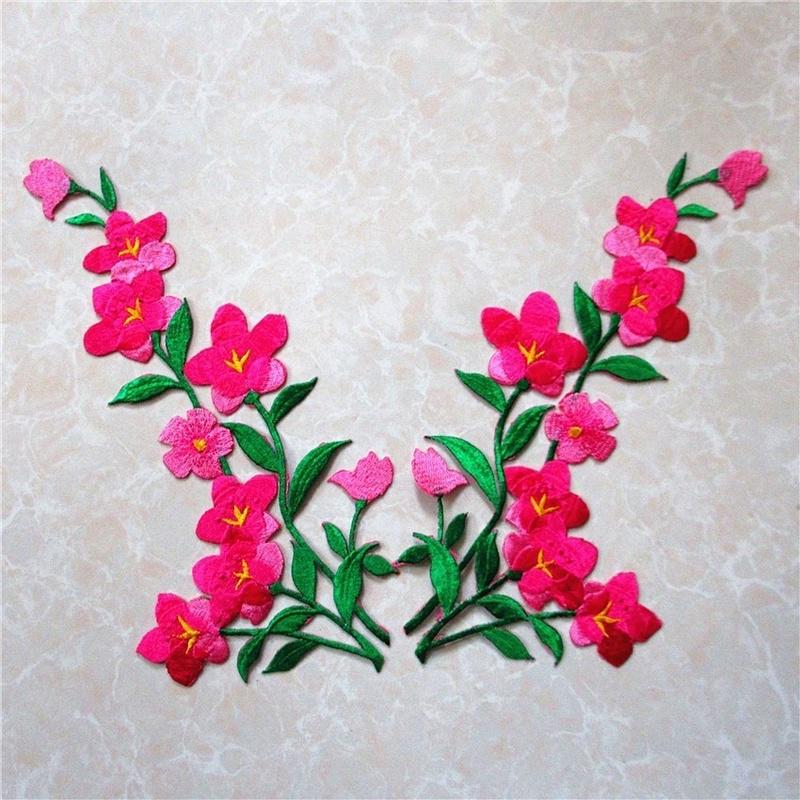 1/2 pz bella toppa fiore blu r - Applique Patch Flower recensione e prezzo