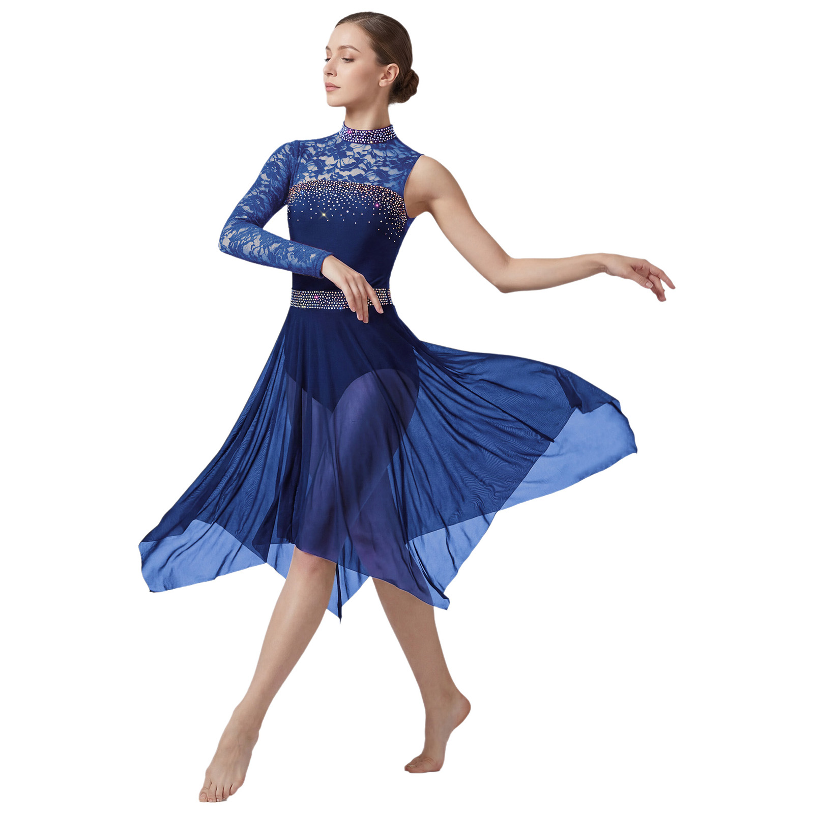 Abito da Danza Lirica e Pattin - Rhinestone Banding Trim recensione e prezzo