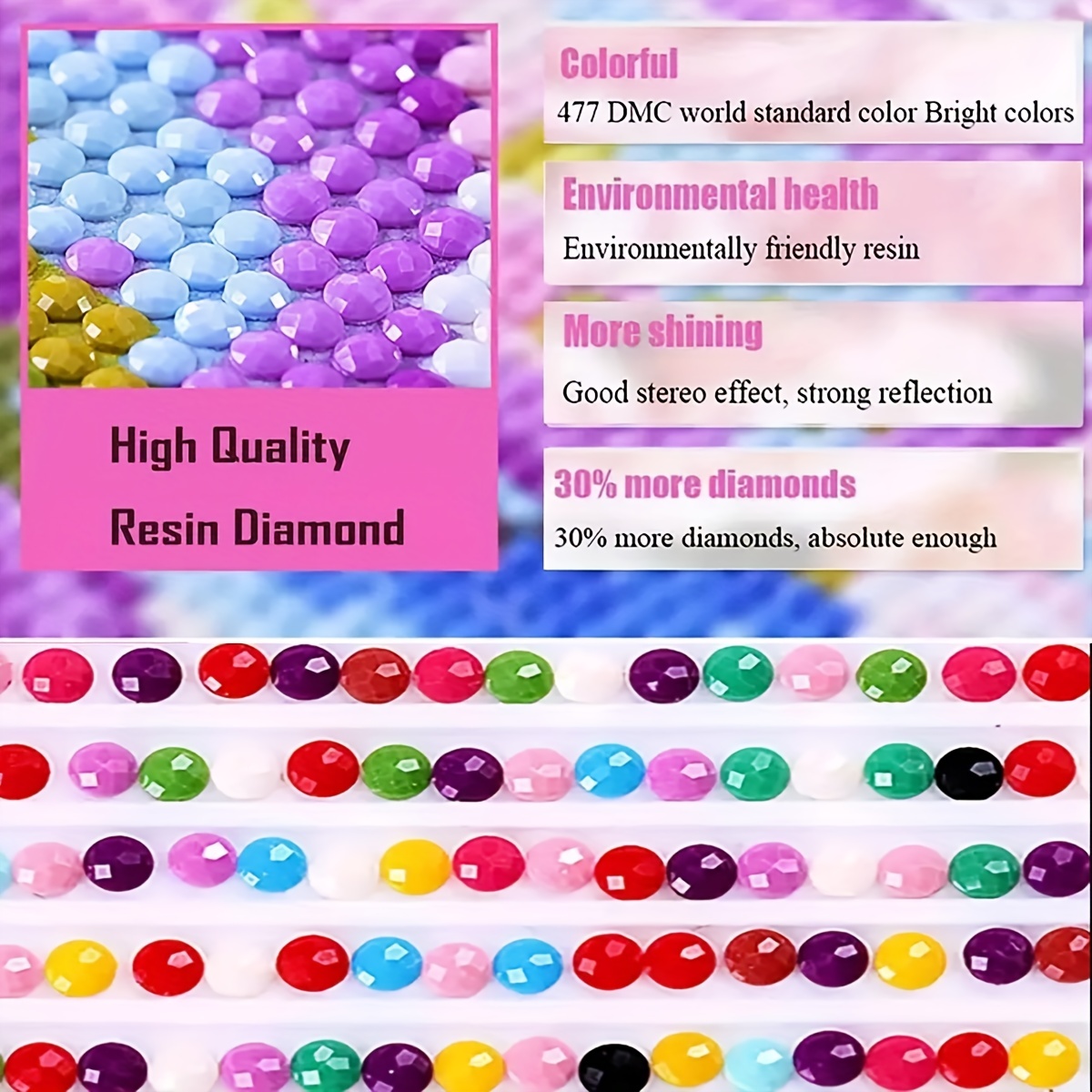 Pittura diamante fai da te dia - Embroidery Embellishments recensione e prezzo