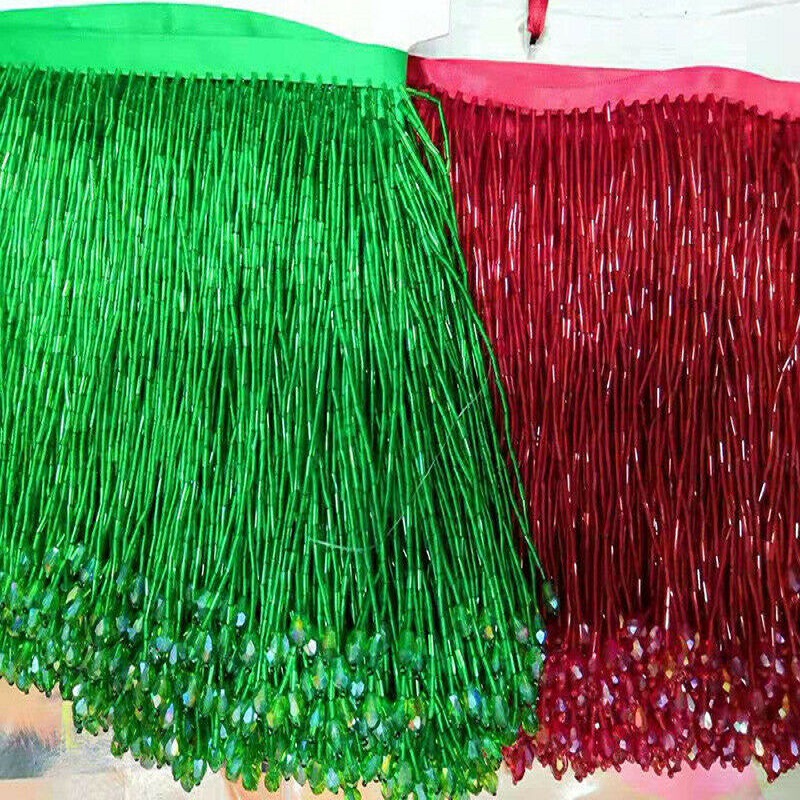 90x15cm cristallo nappa pizzo  - Beaded Trim Fringe recensione e prezzo