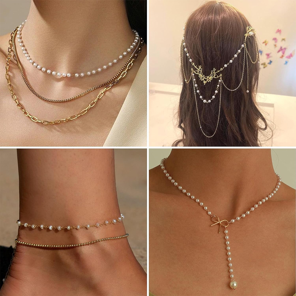 Catena a maglie in ottone plac - Pearl Trim Chain recensione e prezzo