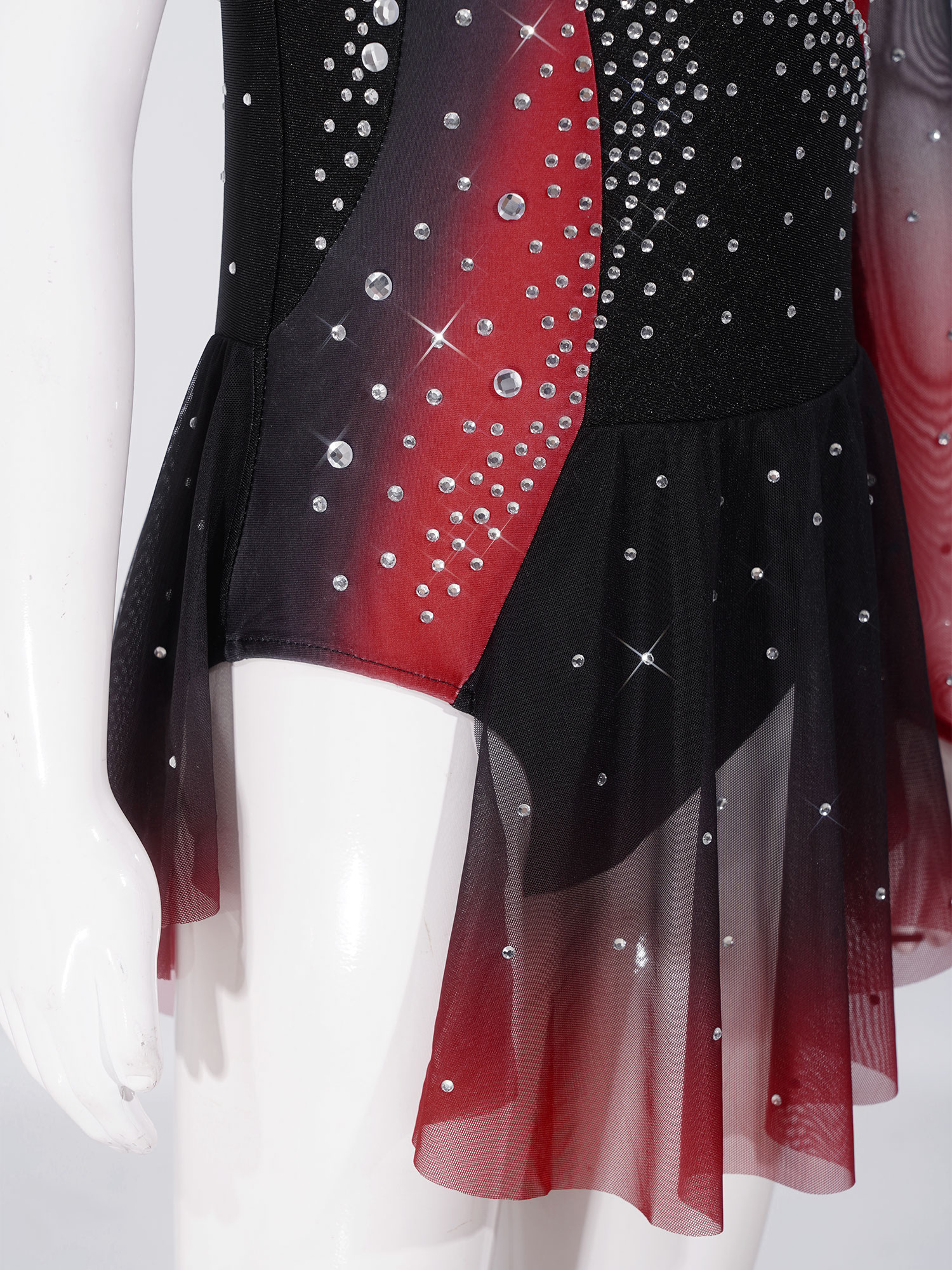 Body da danza lirica per bambi - Rhinestone Banding Trim recensione e prezzo