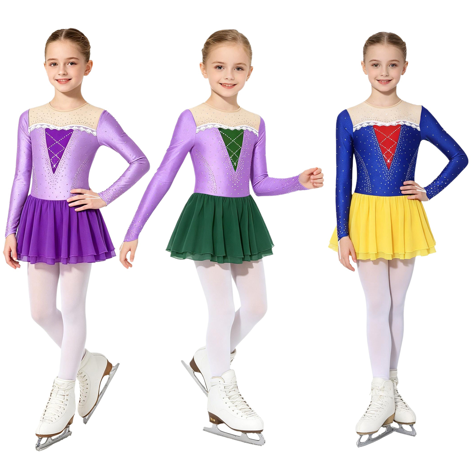 Vestito da ballo per ragazze 6 - Rhinestone Banding Trim recensione e prezzo